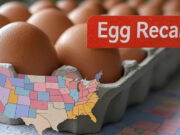 Salmonella Outbreak Hits California Eggs: Use the Egg Recall Map Egg recall map